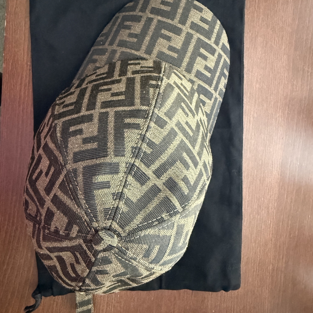 Brown Patterned Cap - image 3